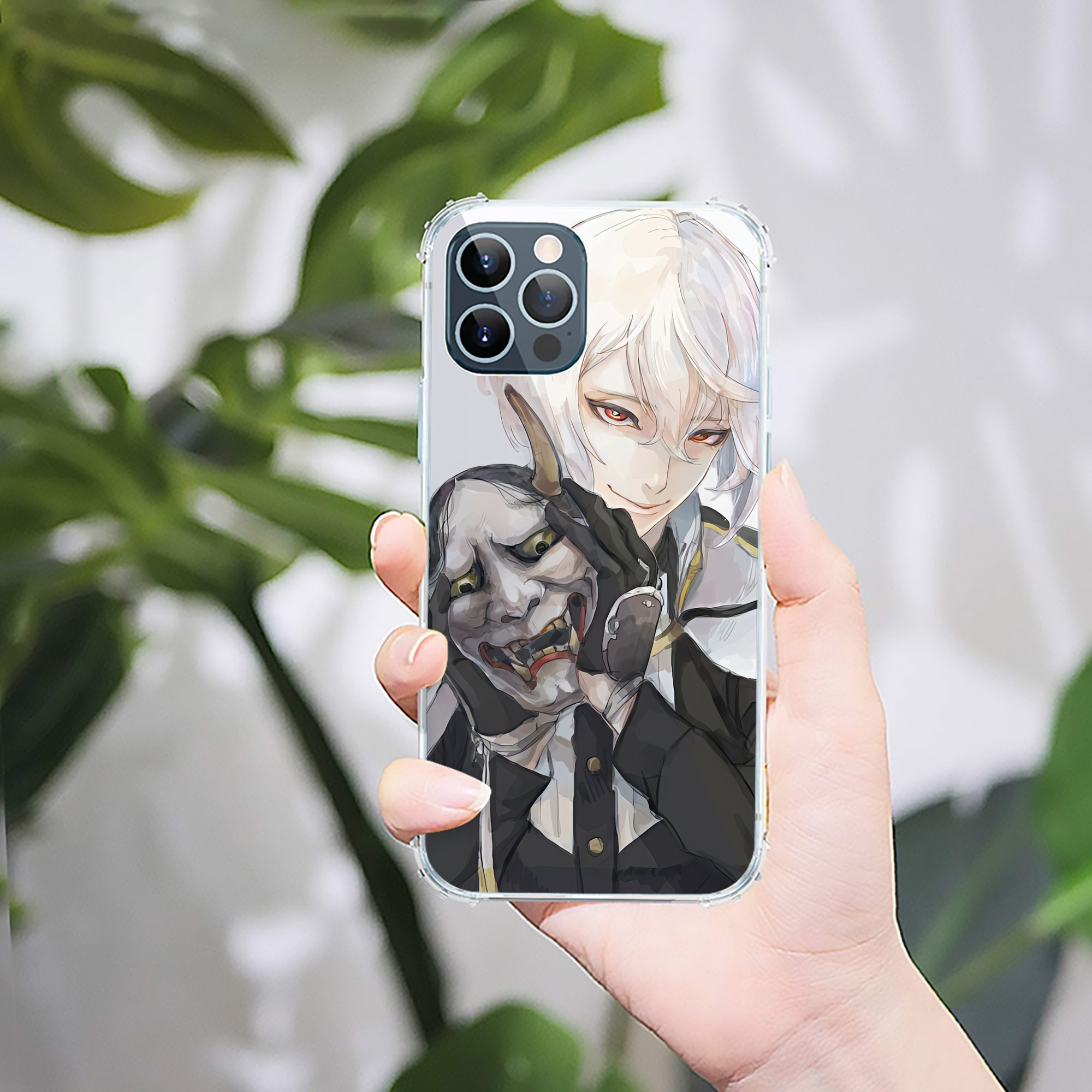（画像用） 刀剣乱舞 Touken Ranbu 【iPhone 12シリーズ対応】透明スマホケース（クリアソフトケース）